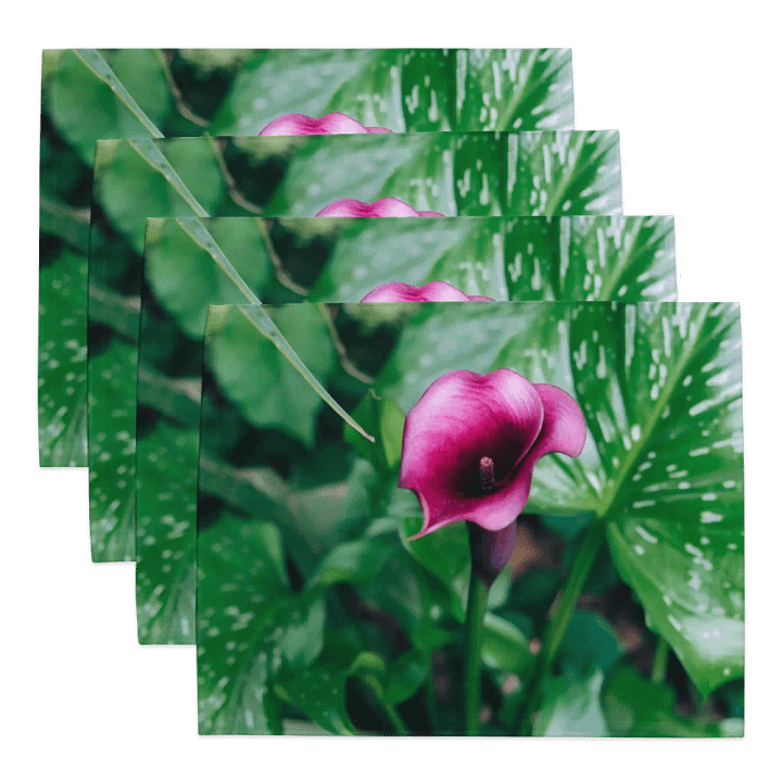 Love Joy Calla Lili Place Mats product image (2)