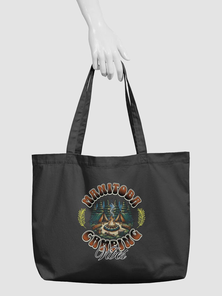 Manitoba Camping Vibes Organic Tote product image (3)
