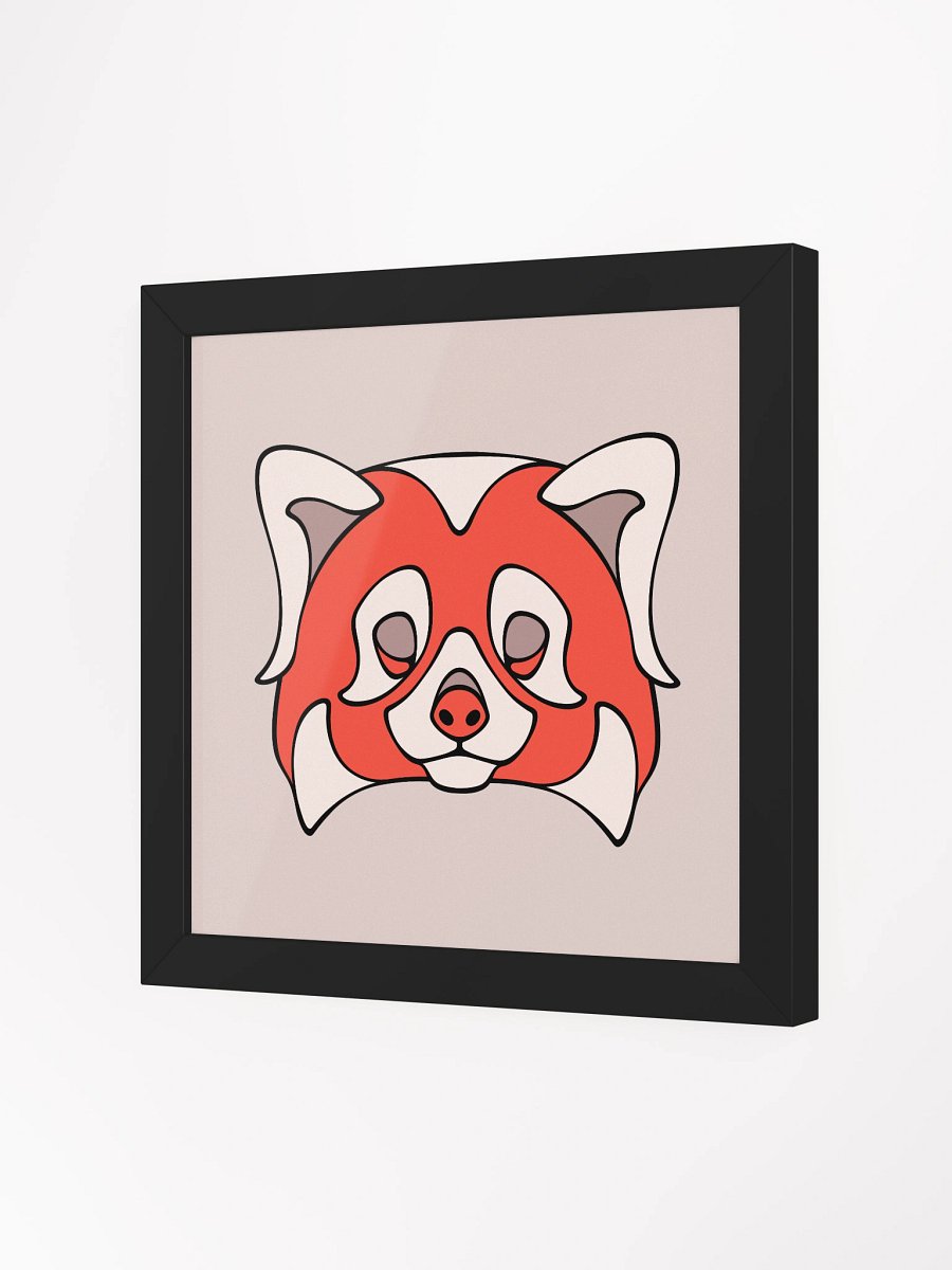 Red Panda - Framed Square Poster product image (8)