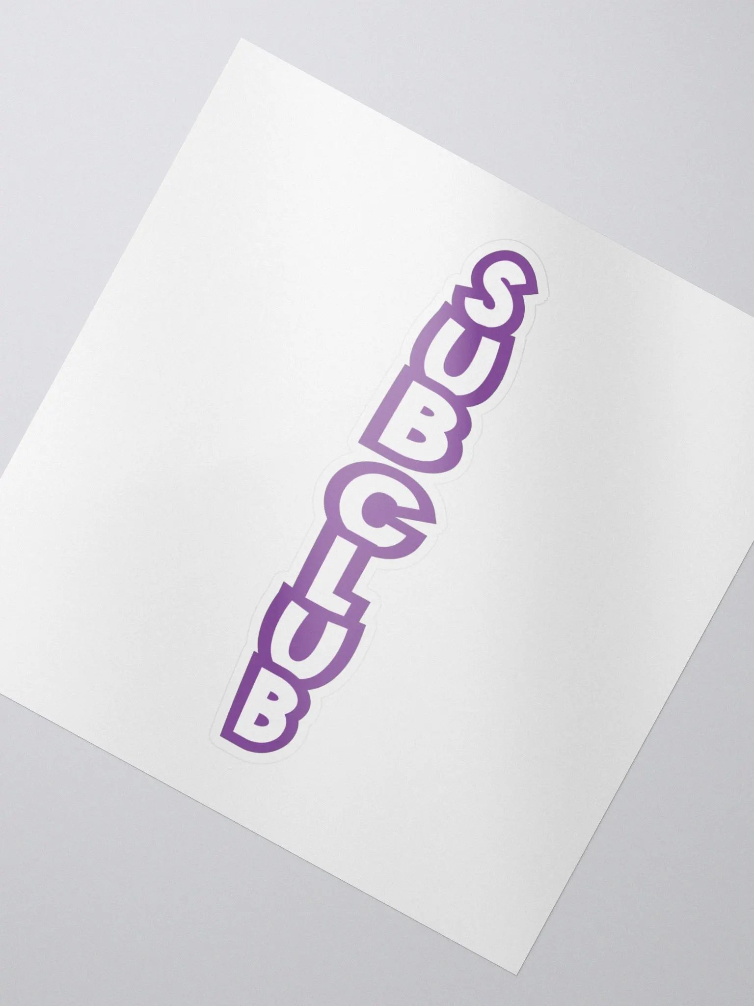 Sub Club Emote Sticker product image (2)