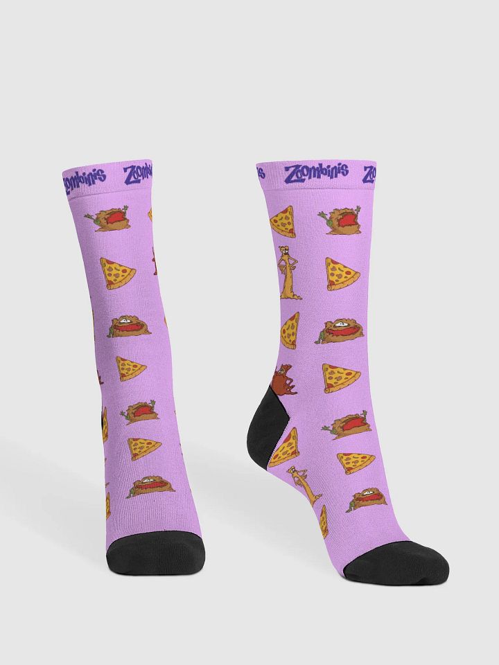 Pizza Troll Party Socks - Pink product image (2)