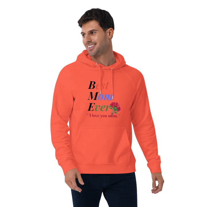 Best Mom Ever SOL'S Unisex Eco Raglan Hoodie product image (2)
