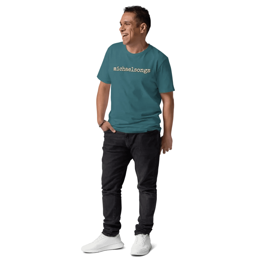 organic tee w/horizontal logo product image (6)