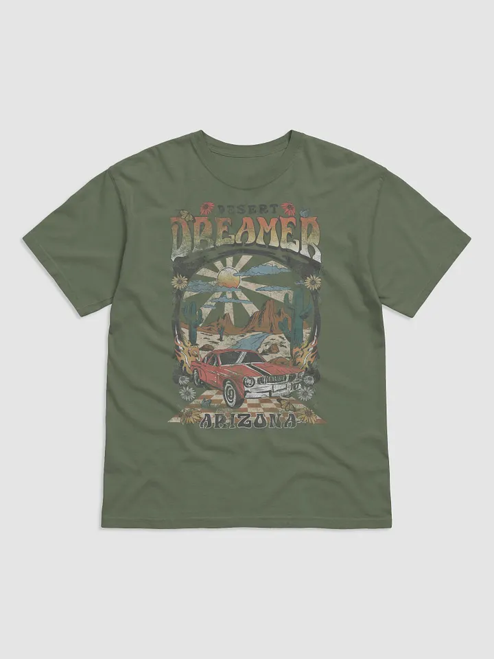 Desert Dreamer: Arizona Desert Tee | Retro-Style Western Grunge T-Shirt for Travel and Road Trips product image (14)