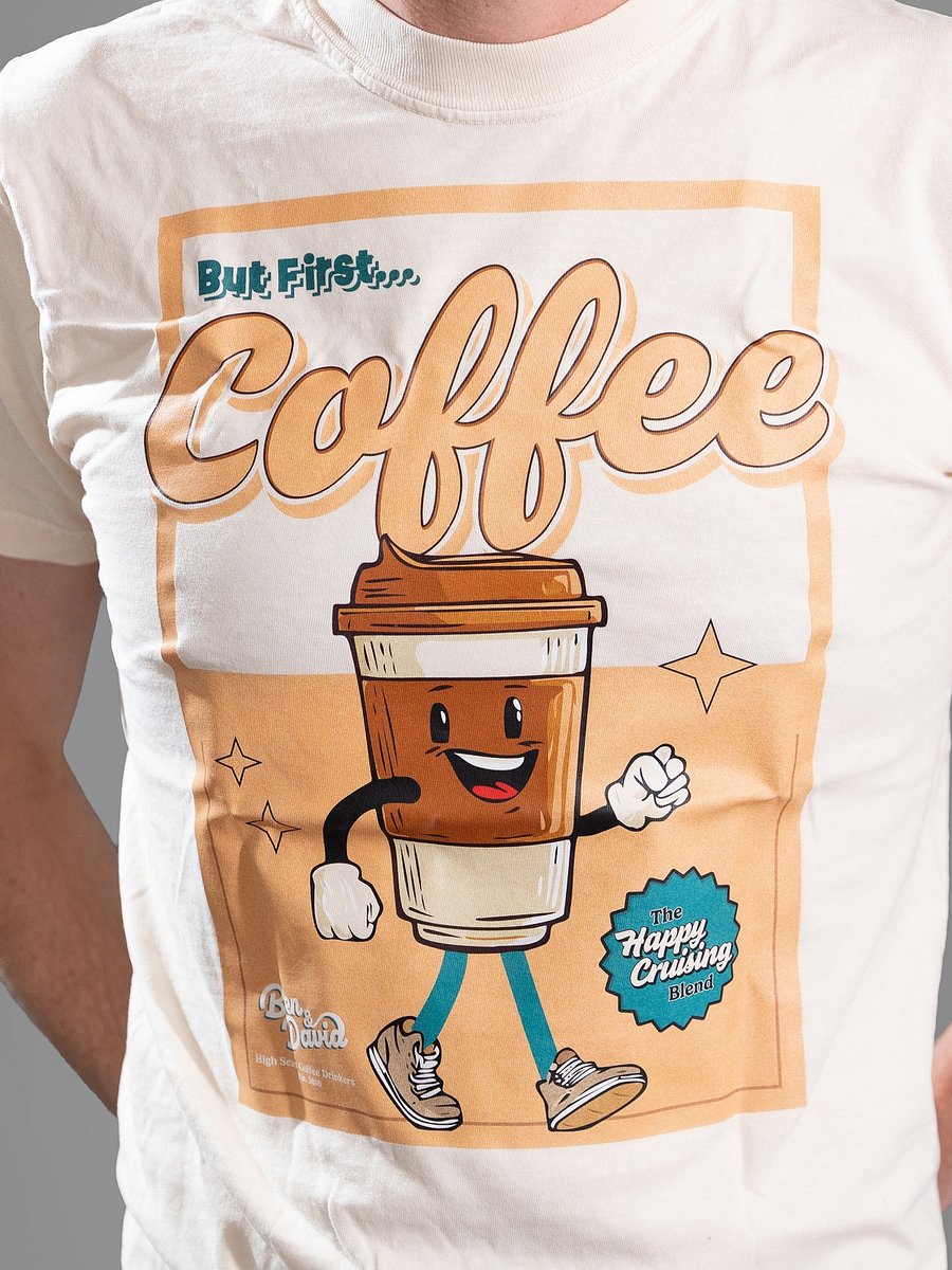 Men's But First...Coffee T-Shirt product image (3)