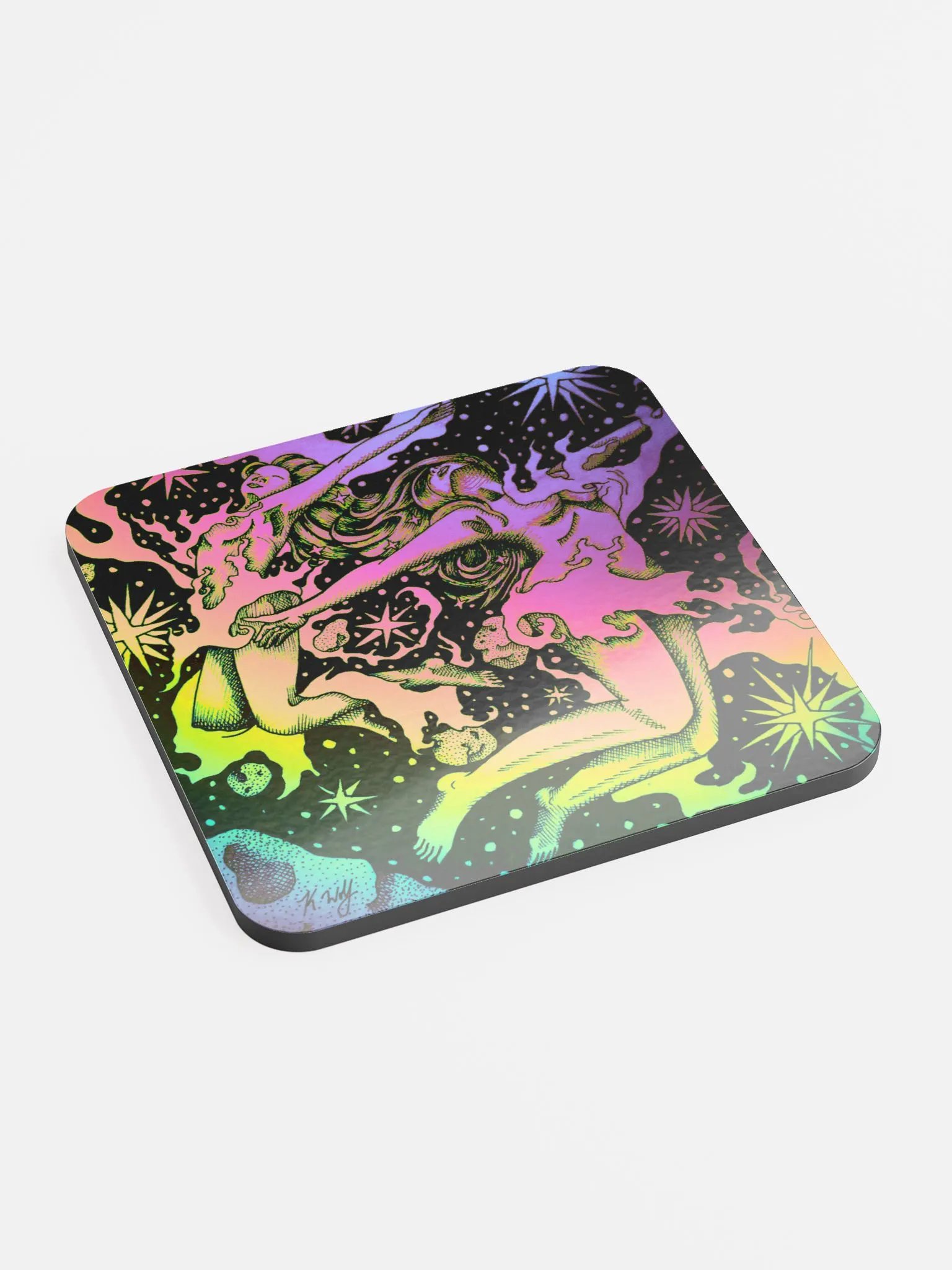 Limited edition Gemini Zodiac coaster product image (2)