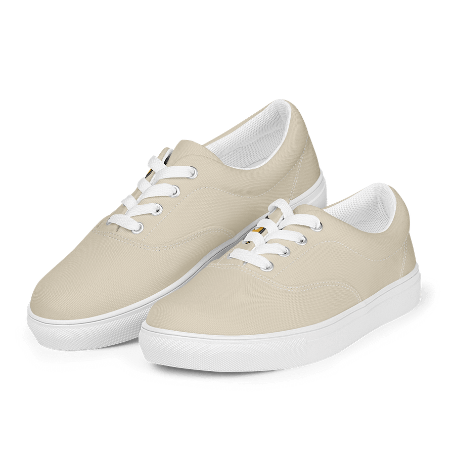 Playful Gamer Yellow Cartoon Canvas Shoes product image (3)