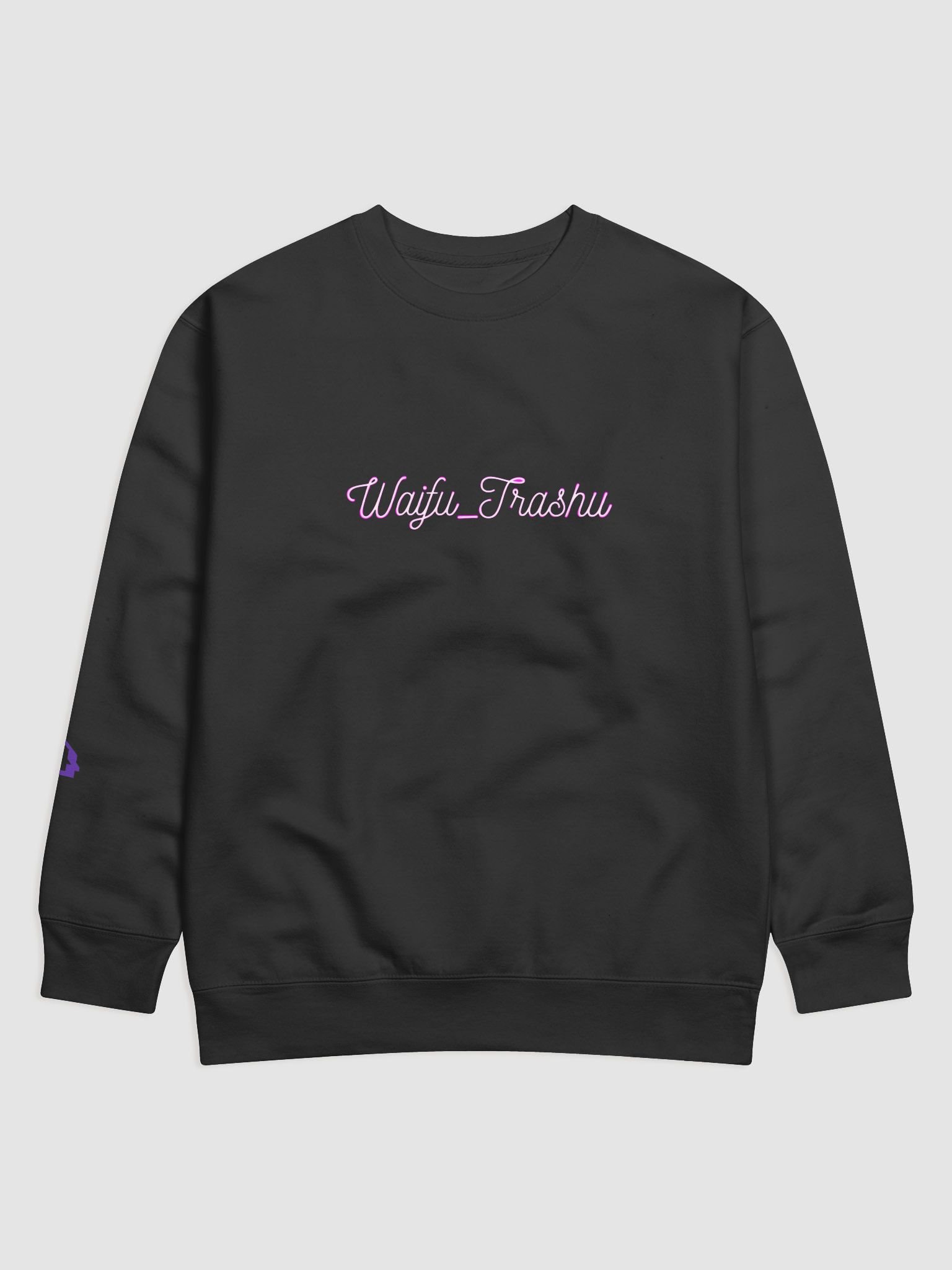 Glowing Waifu Trashu Sweatshirt product image (2)