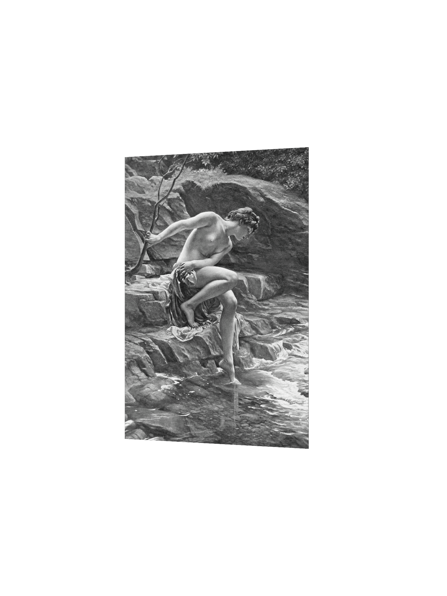 "The Nymphs' Bathing Place" by Edward John Poynter Poster product image (3)