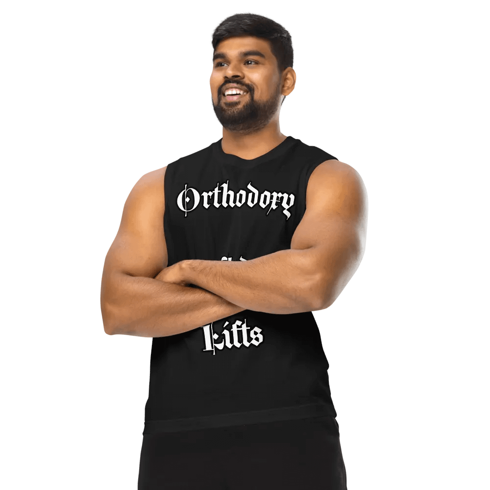 Orthodoxy And Lifts Gothic Unisex Muscle Tank product image (11)