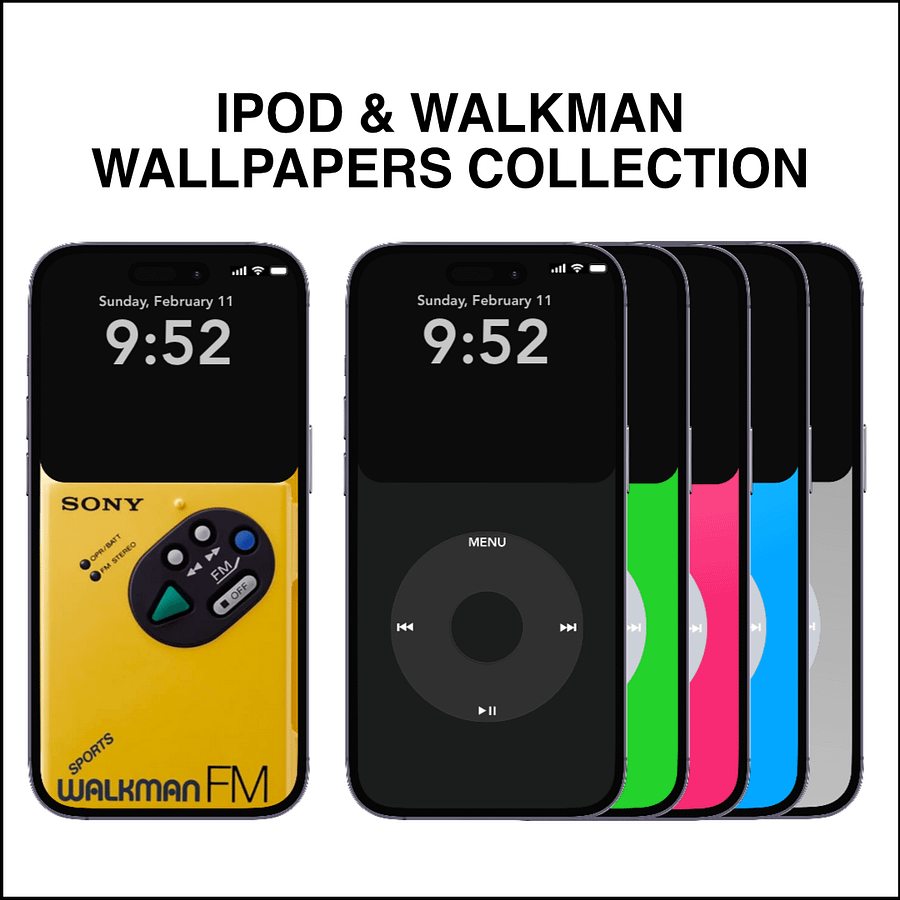 Wallpapers Collection - iPod & Walkman product image (1)