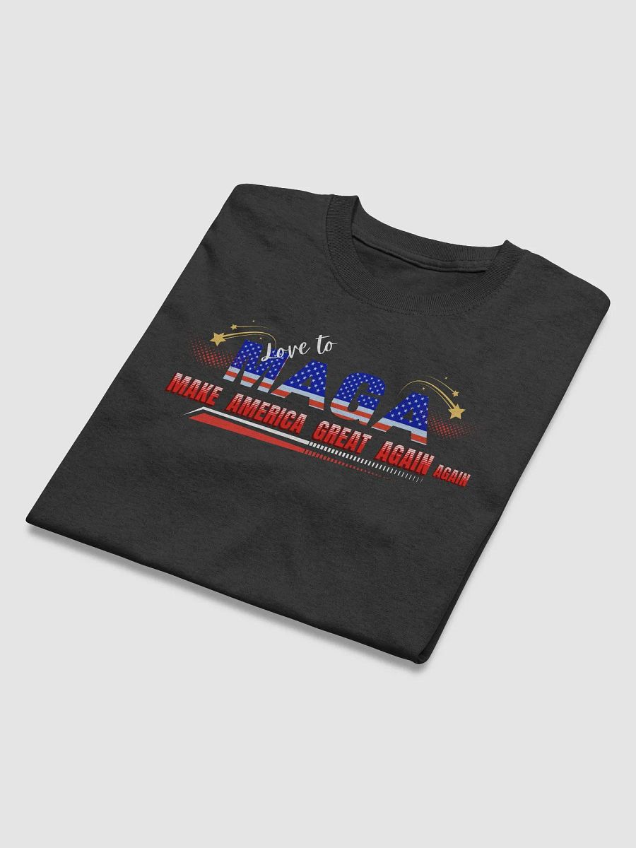 Maga t shirts We love to Make America Great again again fit large sizes Gildon 100% cotton product image (4)