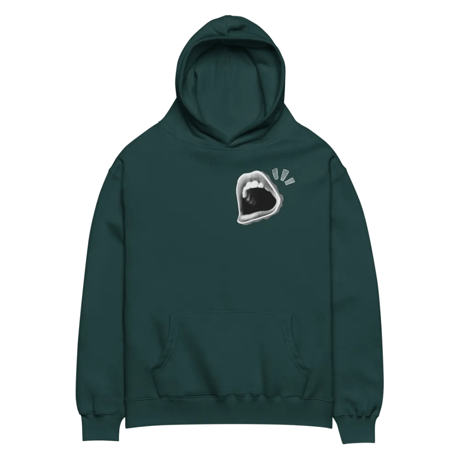 Let my raw energy oversized fit hoodie product image (8)