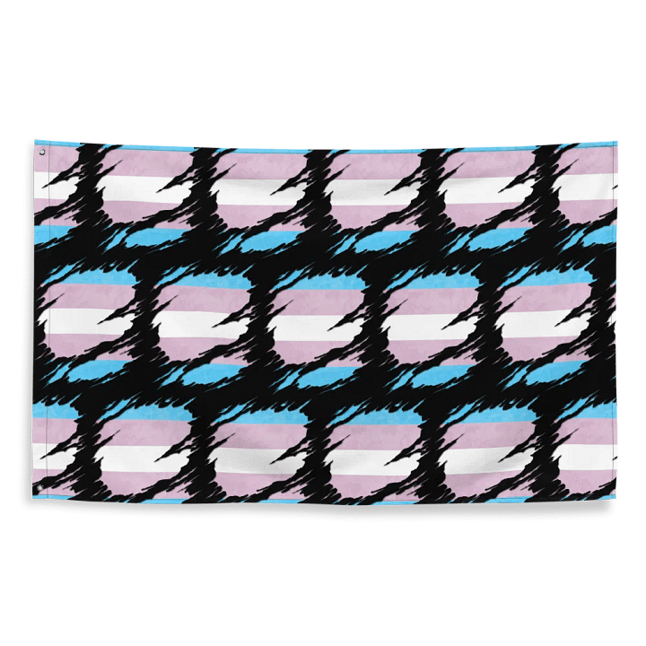Illusionary Zigzag All-Over Flag product image (2)