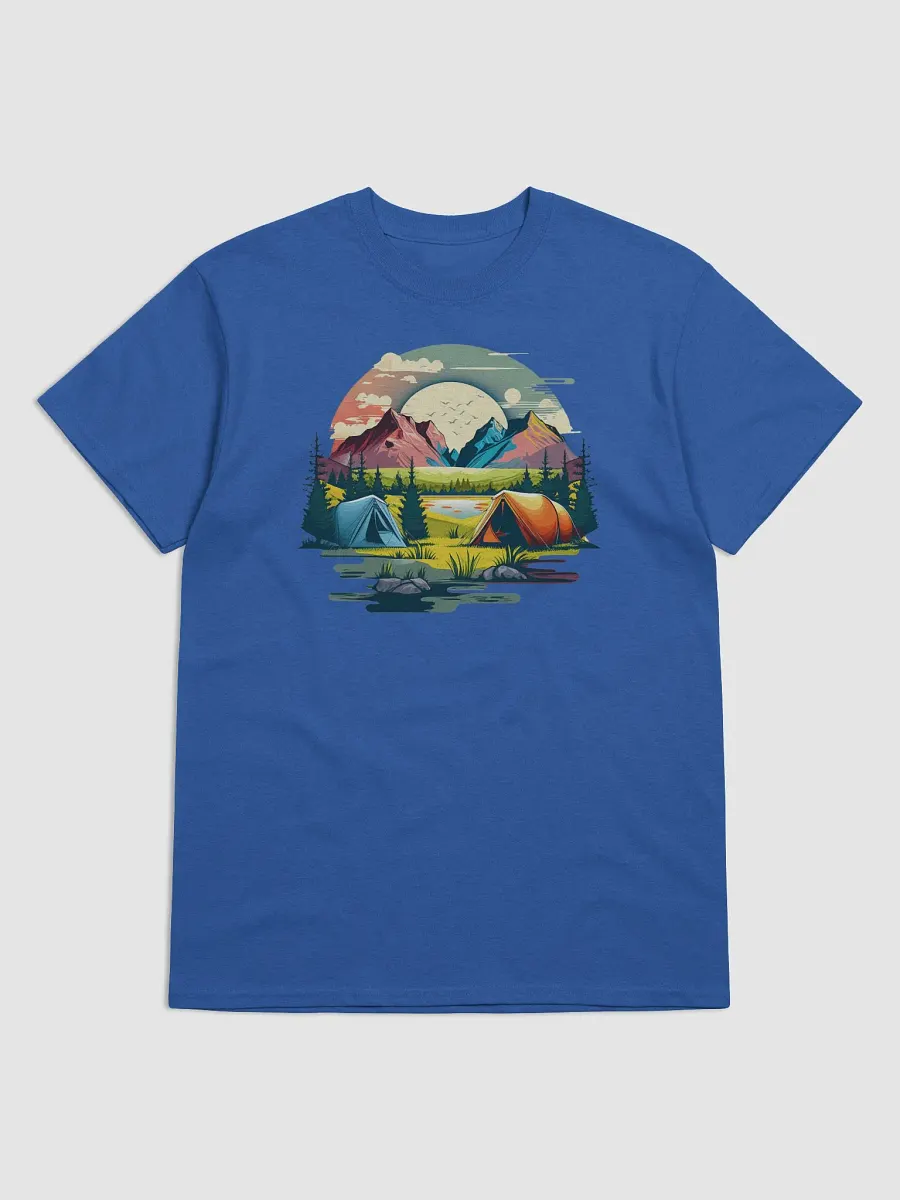 Colorful Camping Heavyweight T-shirt product image (1)