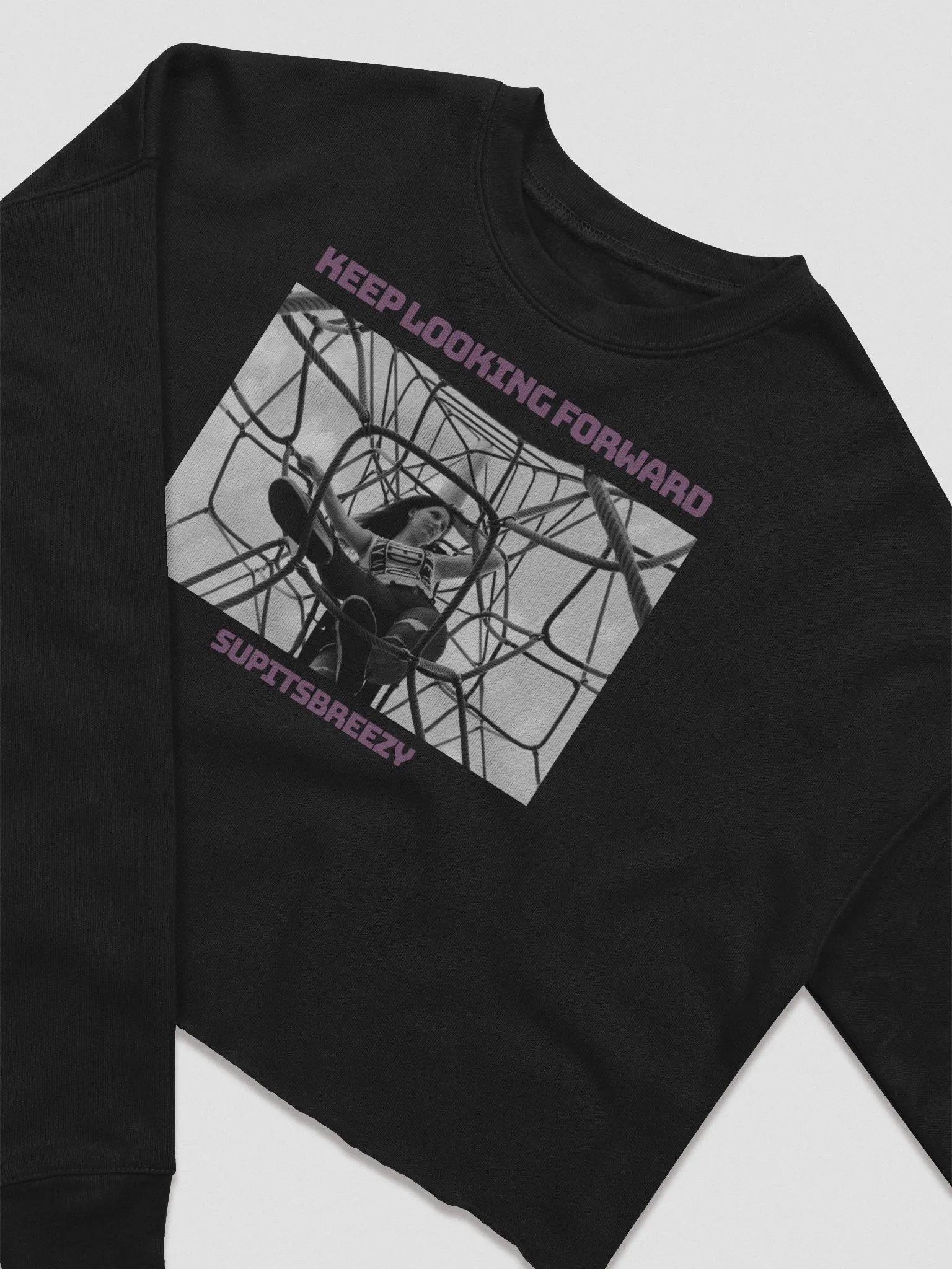 Keep Looking Forward Crop-Sweater! product image (4)