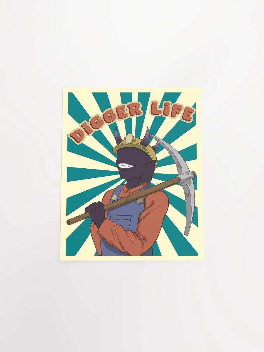 DIGGER LIFE - POSTER product image (4)