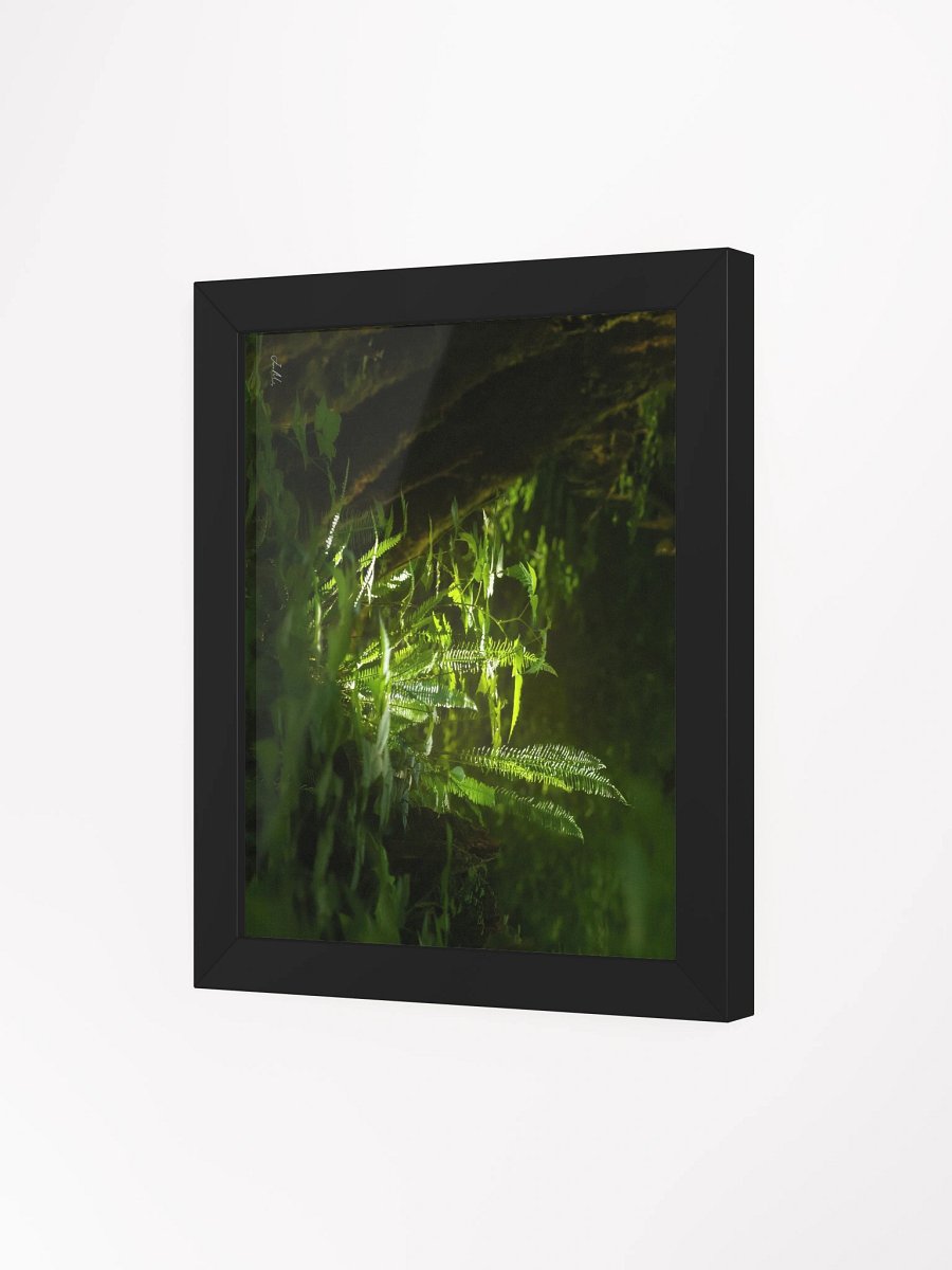 A little shot of sunshine in the wood's Framed Matte Poster product image (15)
