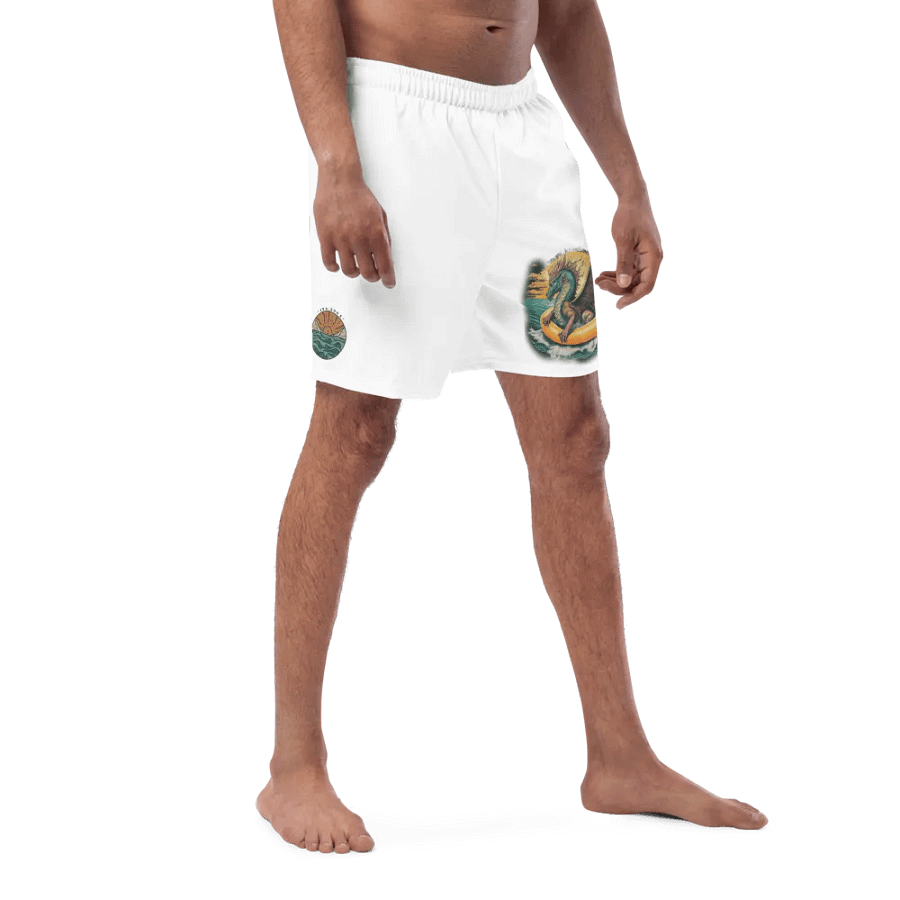Dragon All-Over Swim Trunks product image (8)