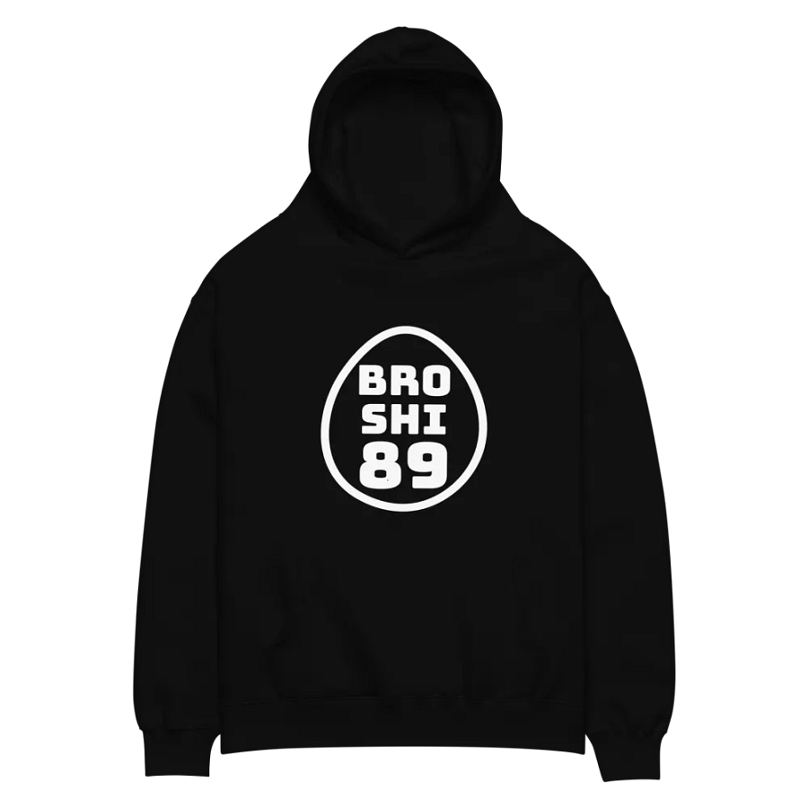 Broshi White Logo Pullover Hoodie product image (4)