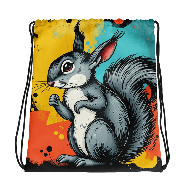 Vibrant Woodland Wanderlust Drawstring Bag product image (1)