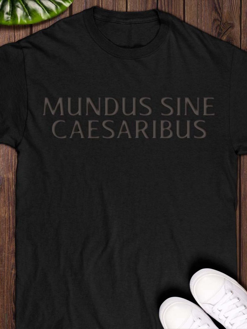 Mundus Sine Caesaribus T-shirt product image (1)