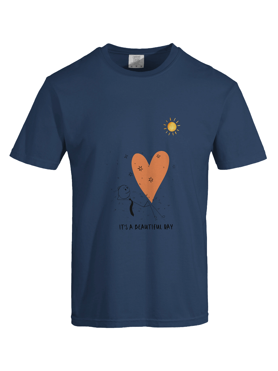 It's A Beautiful Day Heavyweight T-Shirt product image (58)