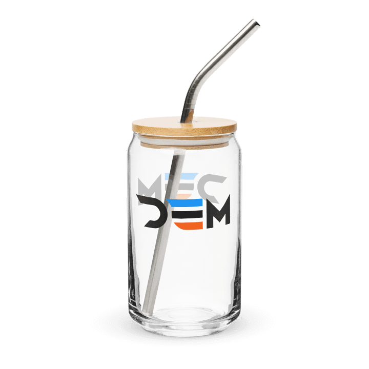Dem Glass (w/ Lid & Straw) product image (1)