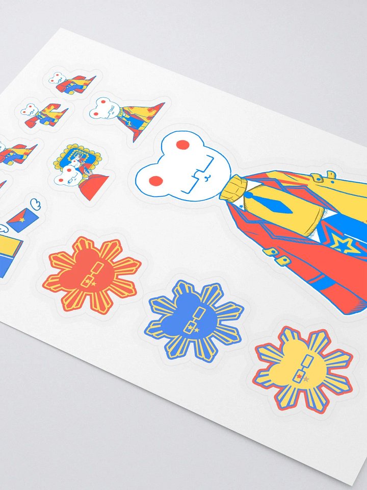 Pinoy Bear Sticker Sheet product image (2)