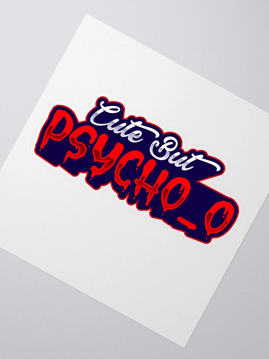 Psycho Sticker product image (2)