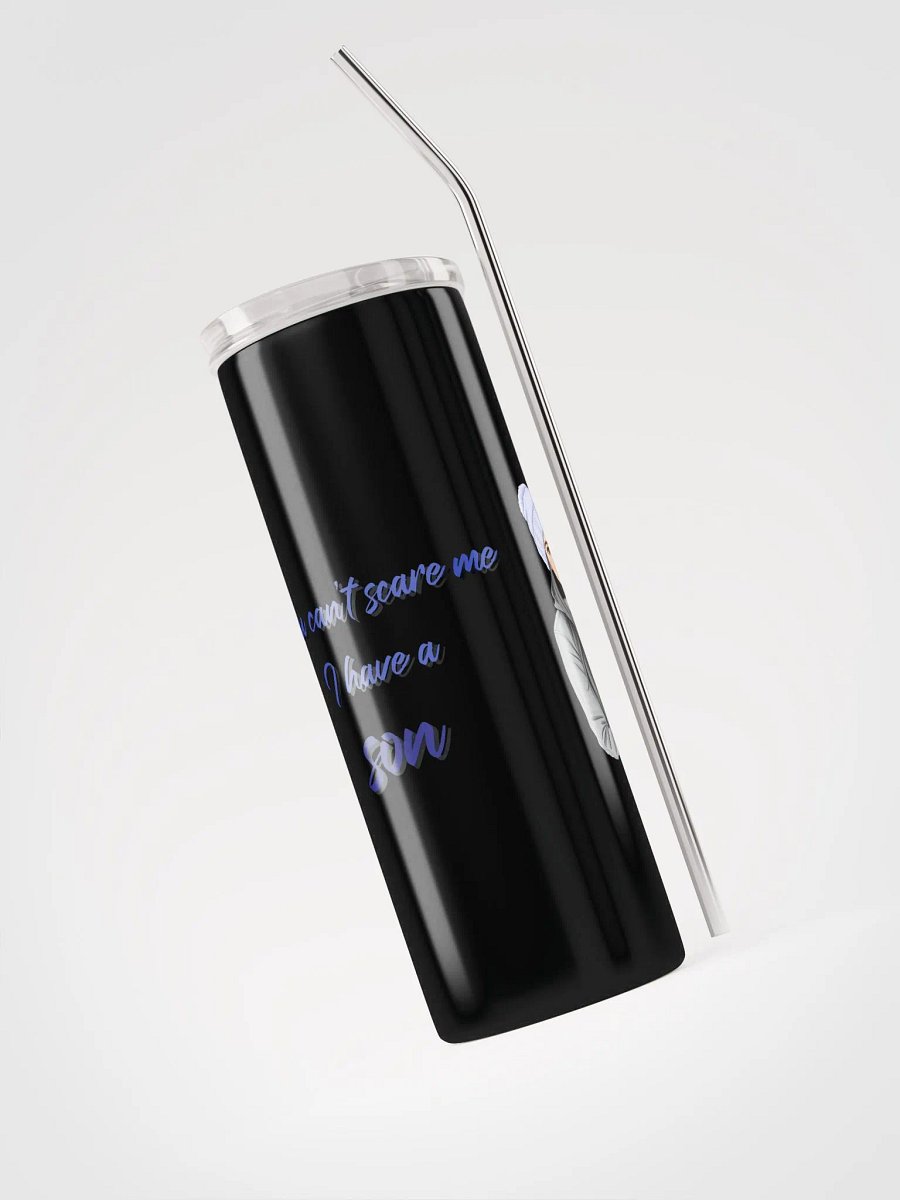 Stay Refreshed, Mama - Tumbler for Boy Moms - Brown eyes, Black hair product image (4)