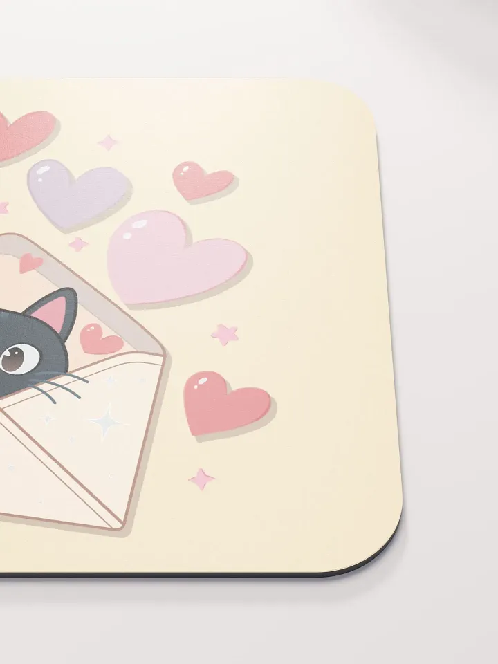 Feline Valentine Envelope - mouse pad product image (2)