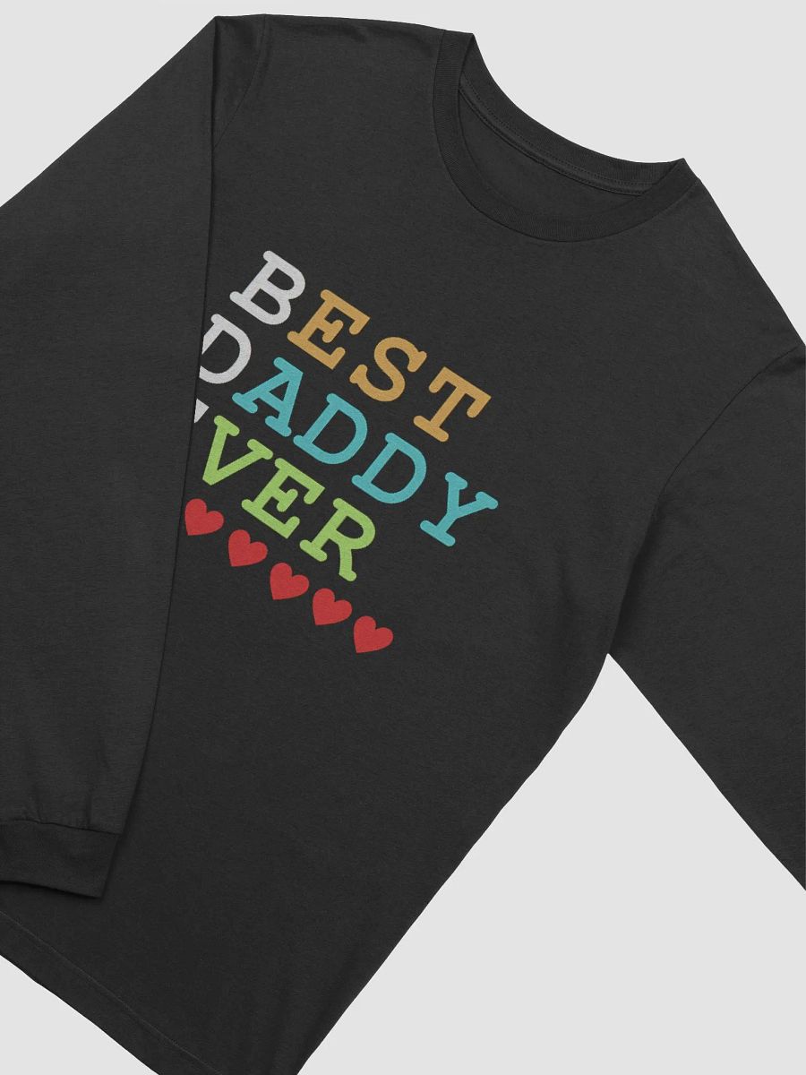 Best Daddy Ever Bella+Canvas Supersoft Long Sleeve T-Shirt product image (3)