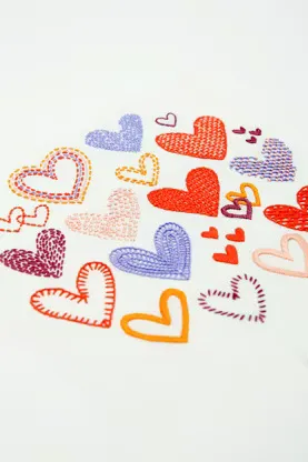 Visible Mending Hearts Embroidery Pattern - PAT2000_2 product image (1)