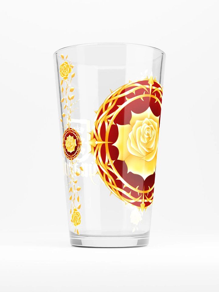The Golden Rose Pint Glass product image (2)
