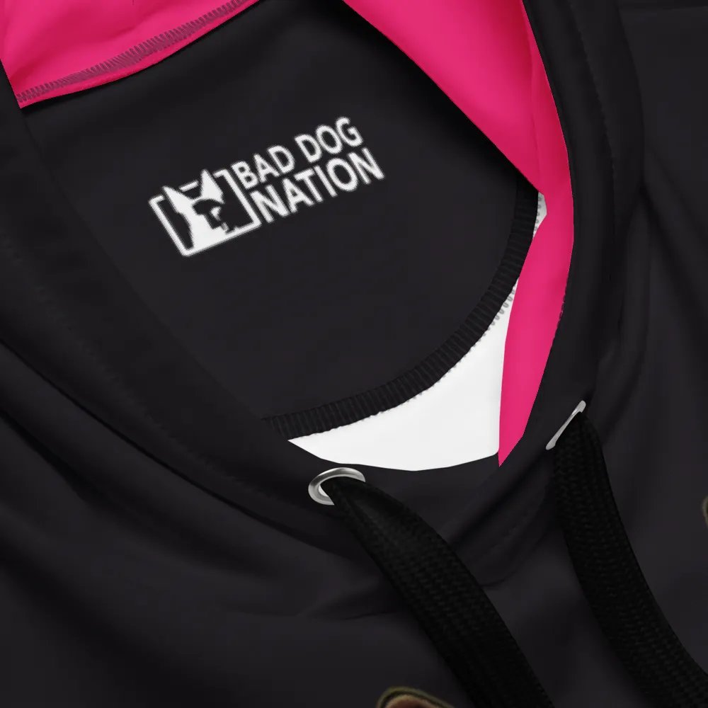 Malinois - Stay Fierce Vintage - Adult All-Over Print Unisex Hoodie product image (5)