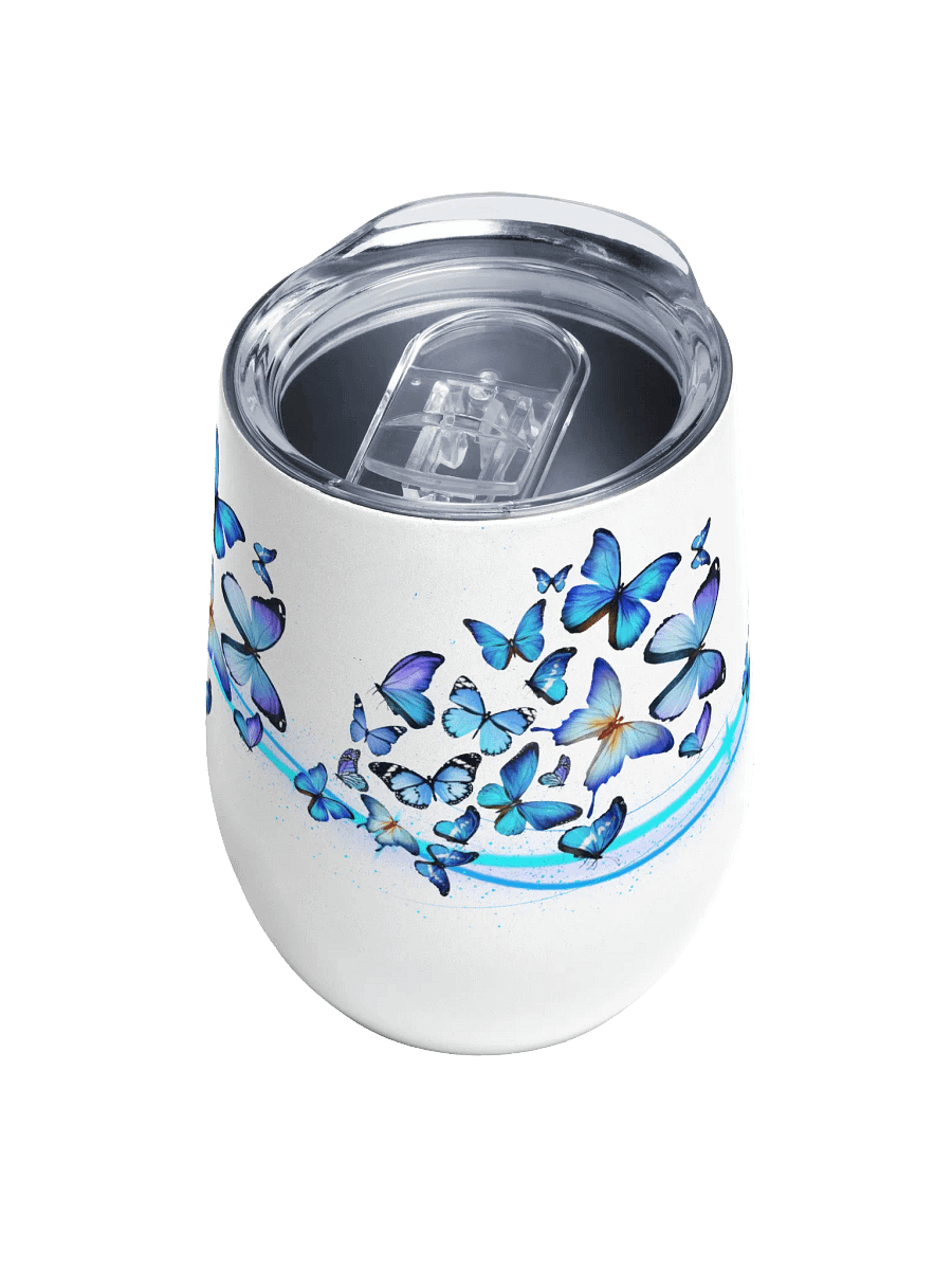 Butterfly Bliss Wine Tumbler gift for moms ladies friends daughters product image (4)