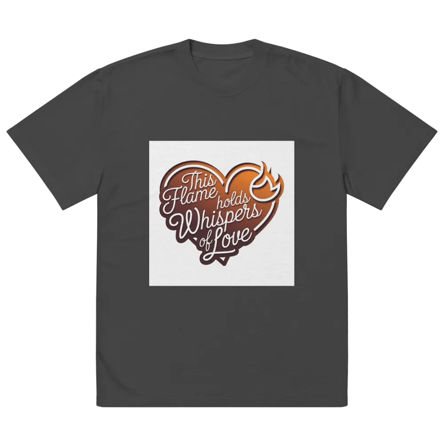 Flame of Love Oversized Tee product image (2)