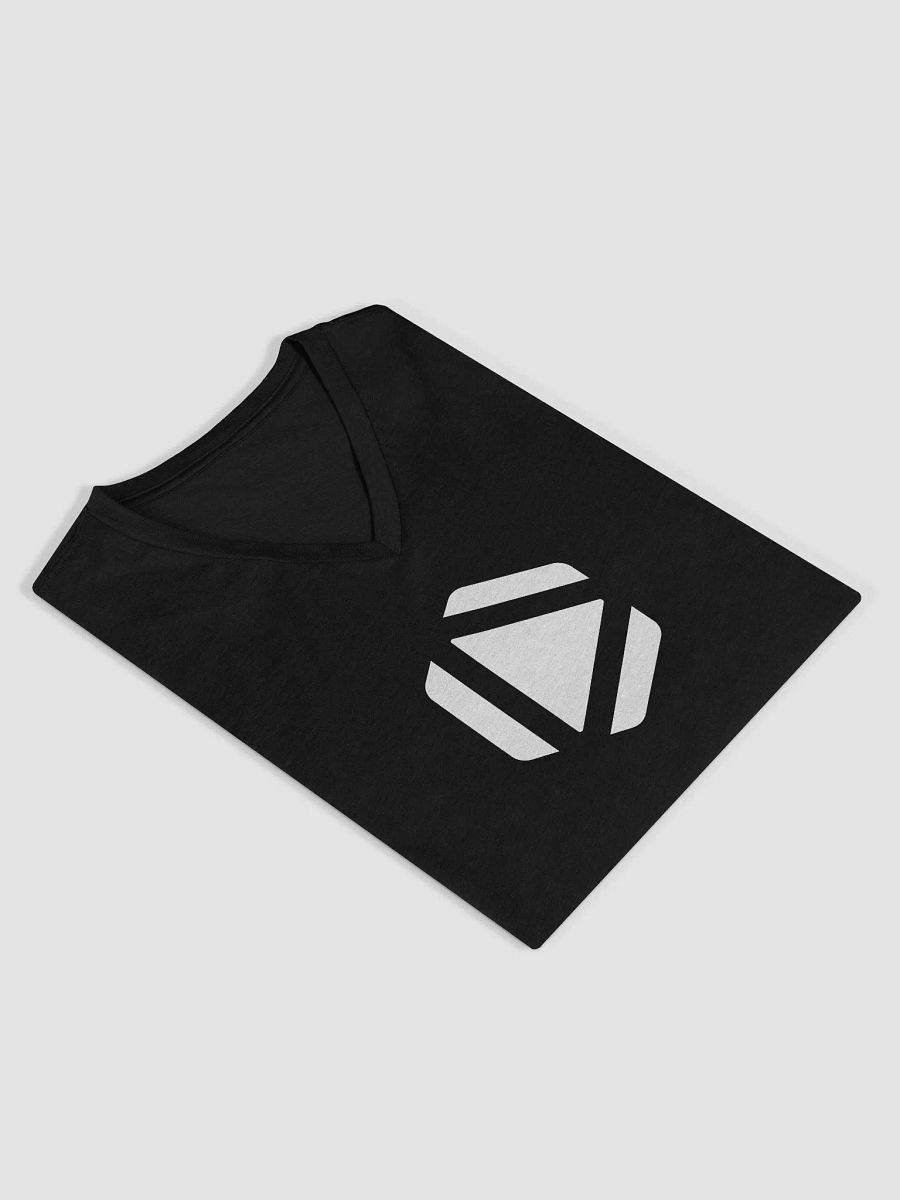 Abstract Monochrome V-Neck Tee product image (4)