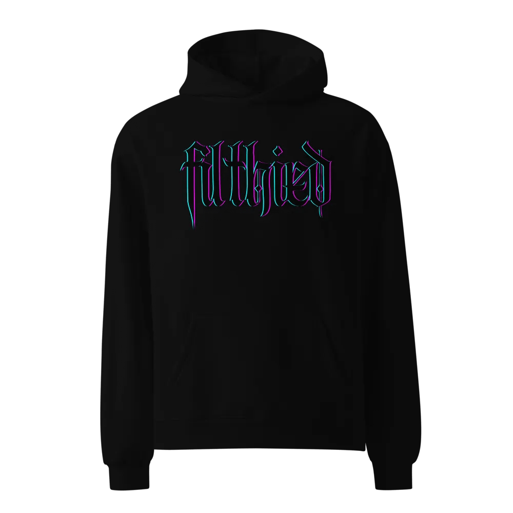 Glitch Oversized Hoodie product image (1)