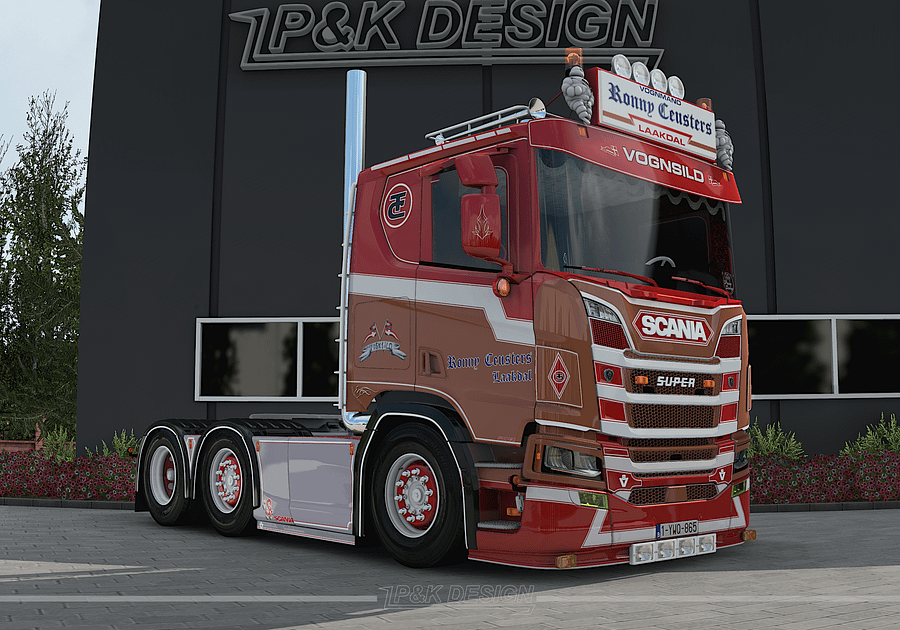Scania R Flat Roof Ronny Ceusters+ VeDeCar Kempische Eierhandel product image (4)