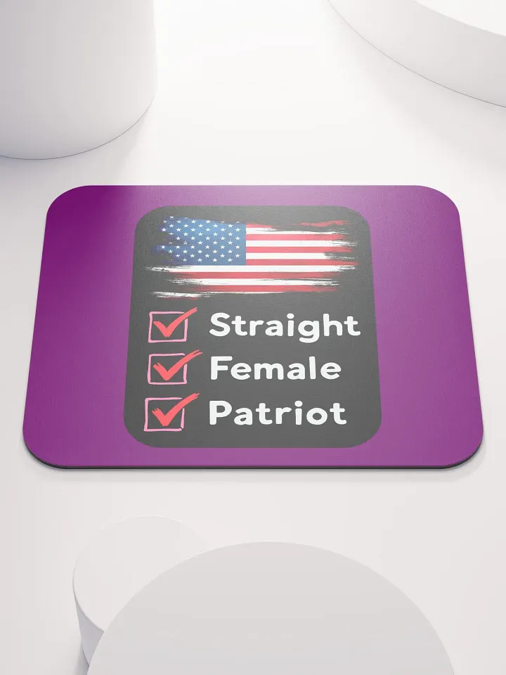 Mouse Pad: Female Checklist product image (1)