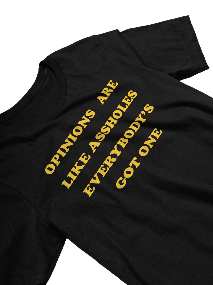 OPINIONS ARE LIKE ASSHOLES TEE product image (1)
