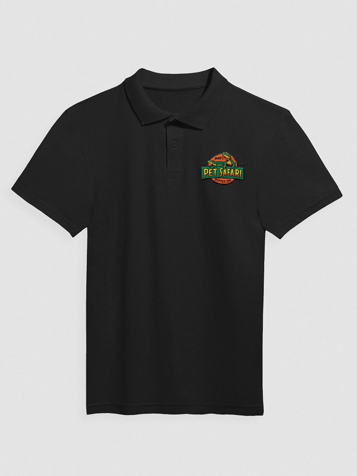 Pet Safari Reptile Zoo Logo Unisex Polo Shirt product image (3)
