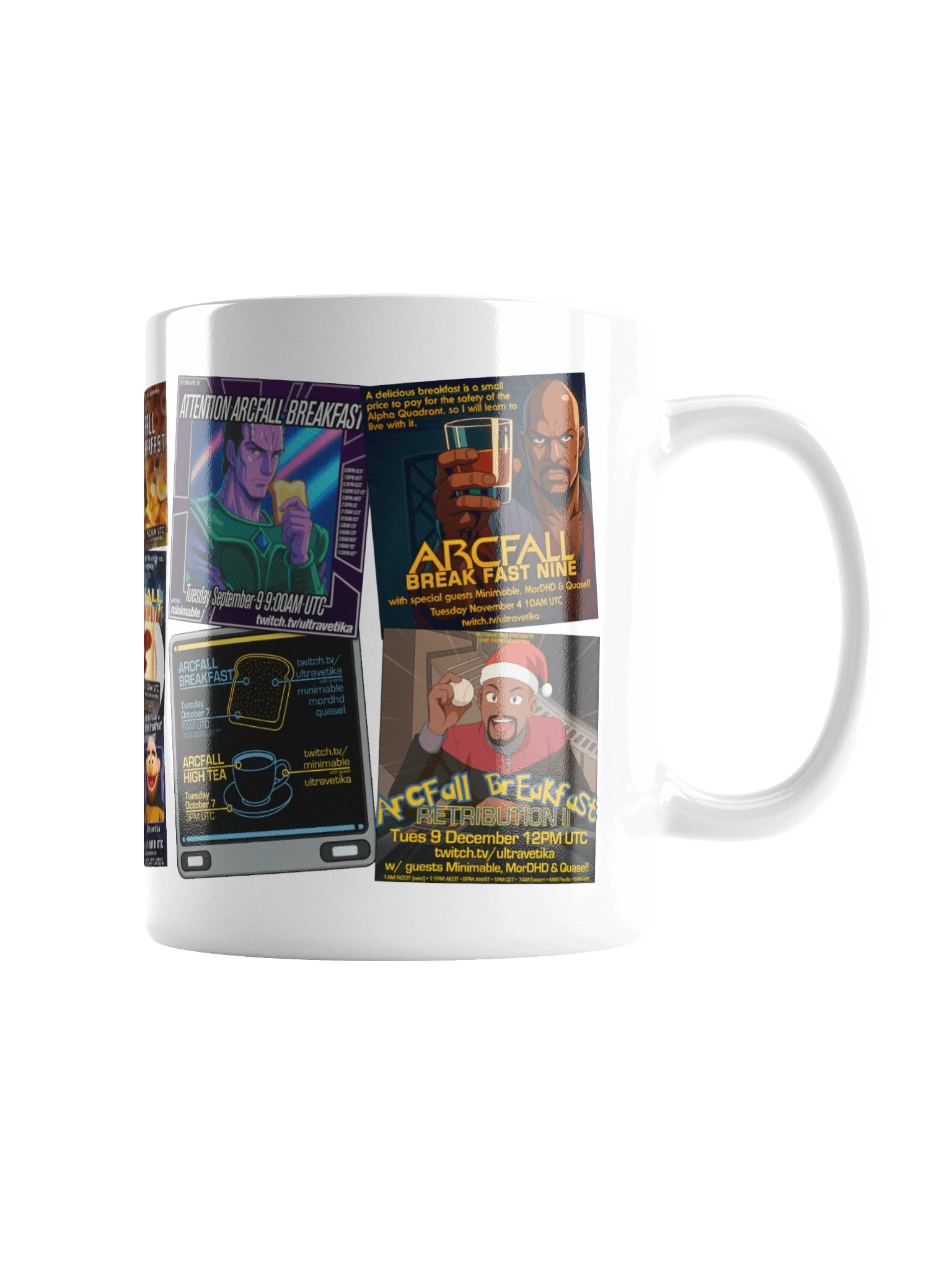 Arcfall Breakfast 2025 Poster Mug product image (2)