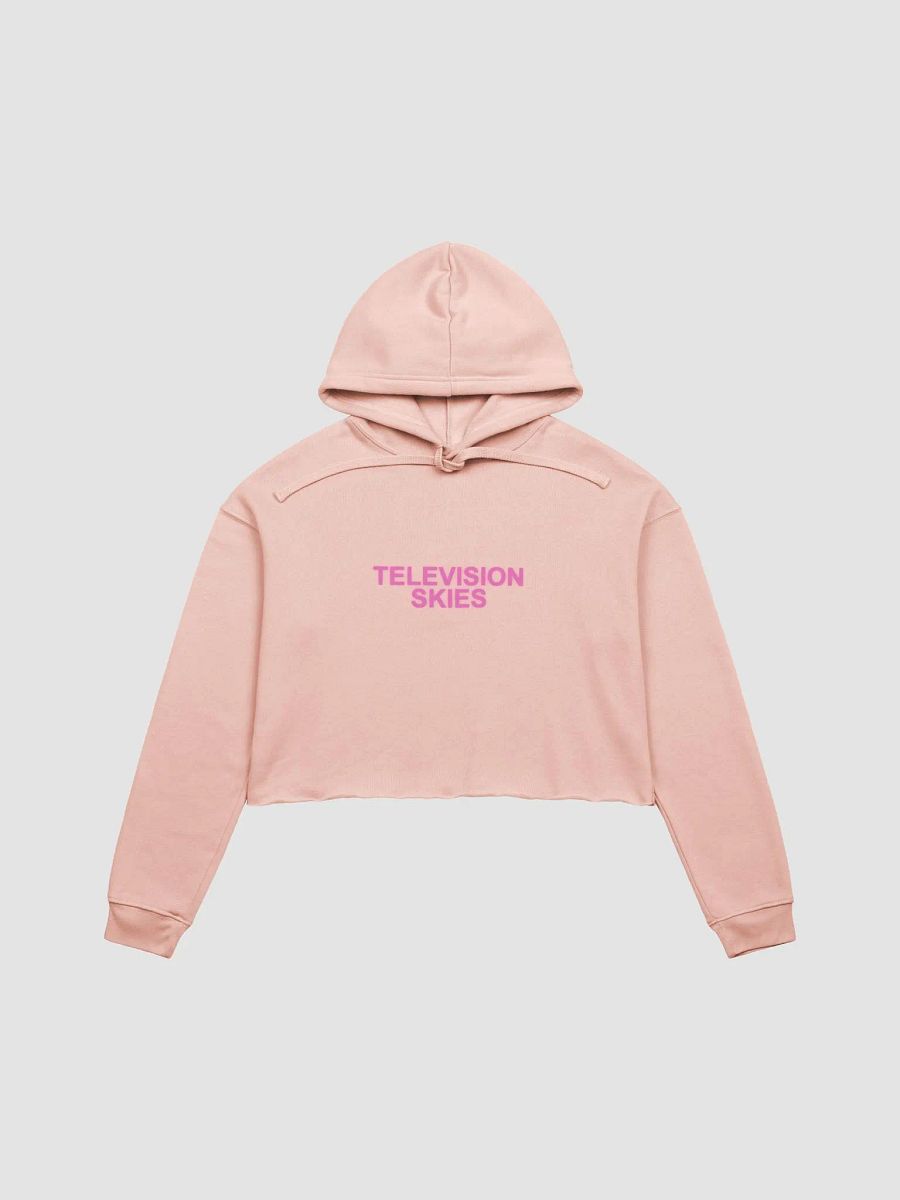 TELEVISION SKIES CROP HOODIE product image (1)