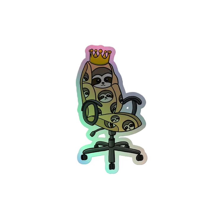 Holographic Sticker Sheet - Chair product image (2)