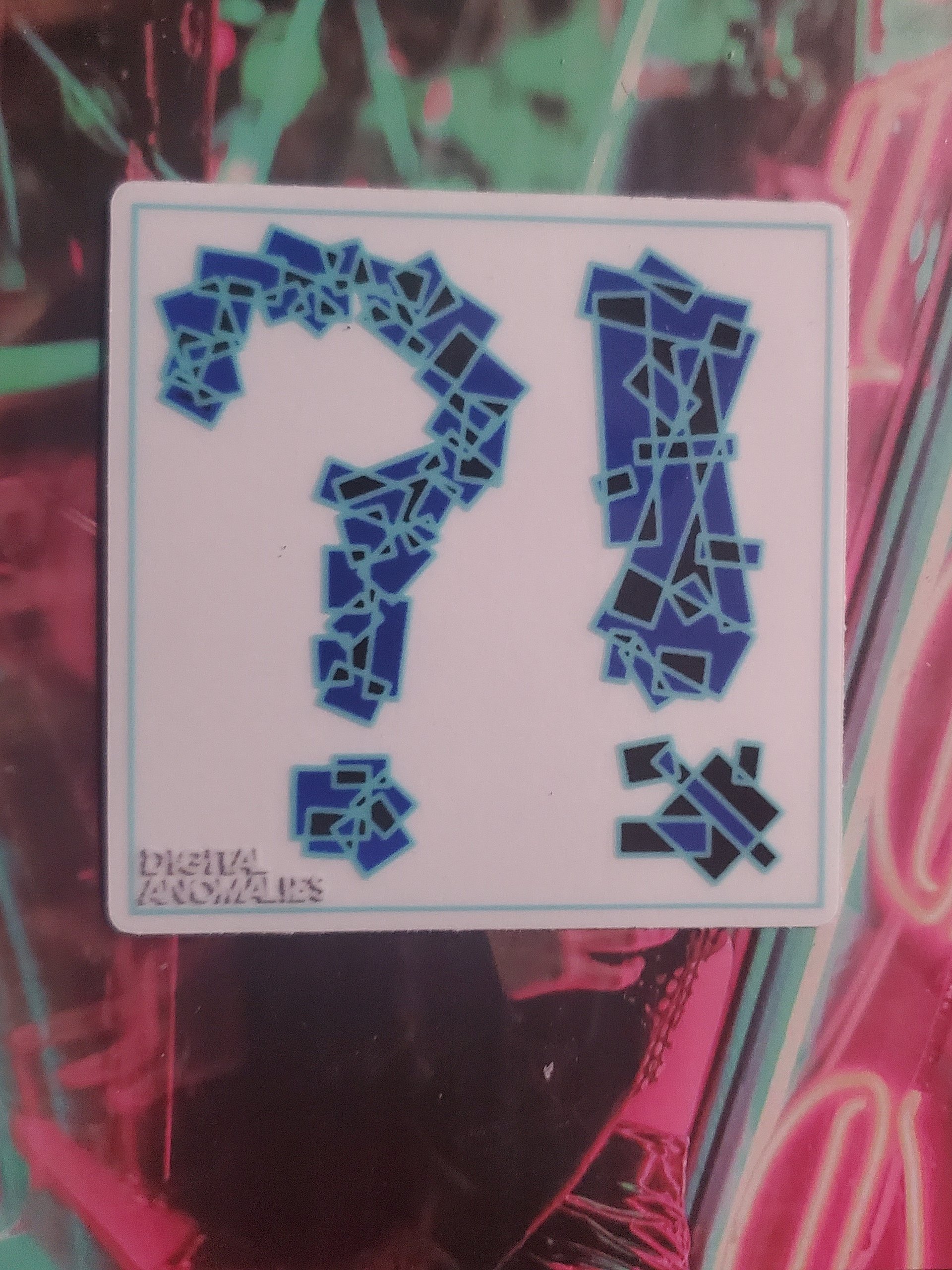 ?! Clear Vinyl Sticker product image (1)