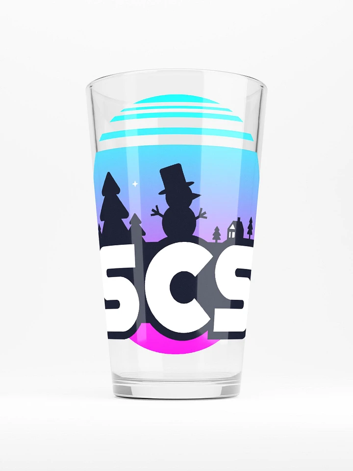 SCS WINTER VIBES PINT GLASS product image (1)