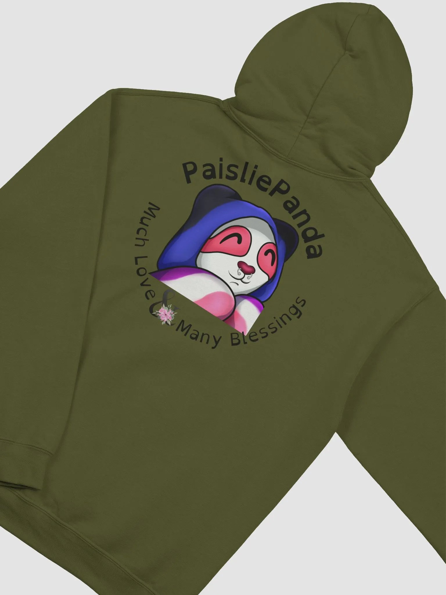 PaisliePanda Cozy Hoodie w/ Dark Text product image (33)